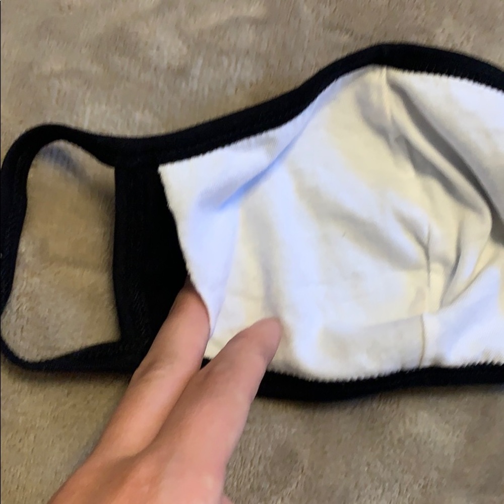 Face masks set of 2 cotton space to add filter - Picture 4 of 5